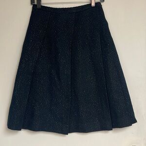 The people’s black and gold pleated skirt size 2 great condition
